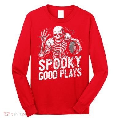 Football Halloween Long Sleeve Shirt