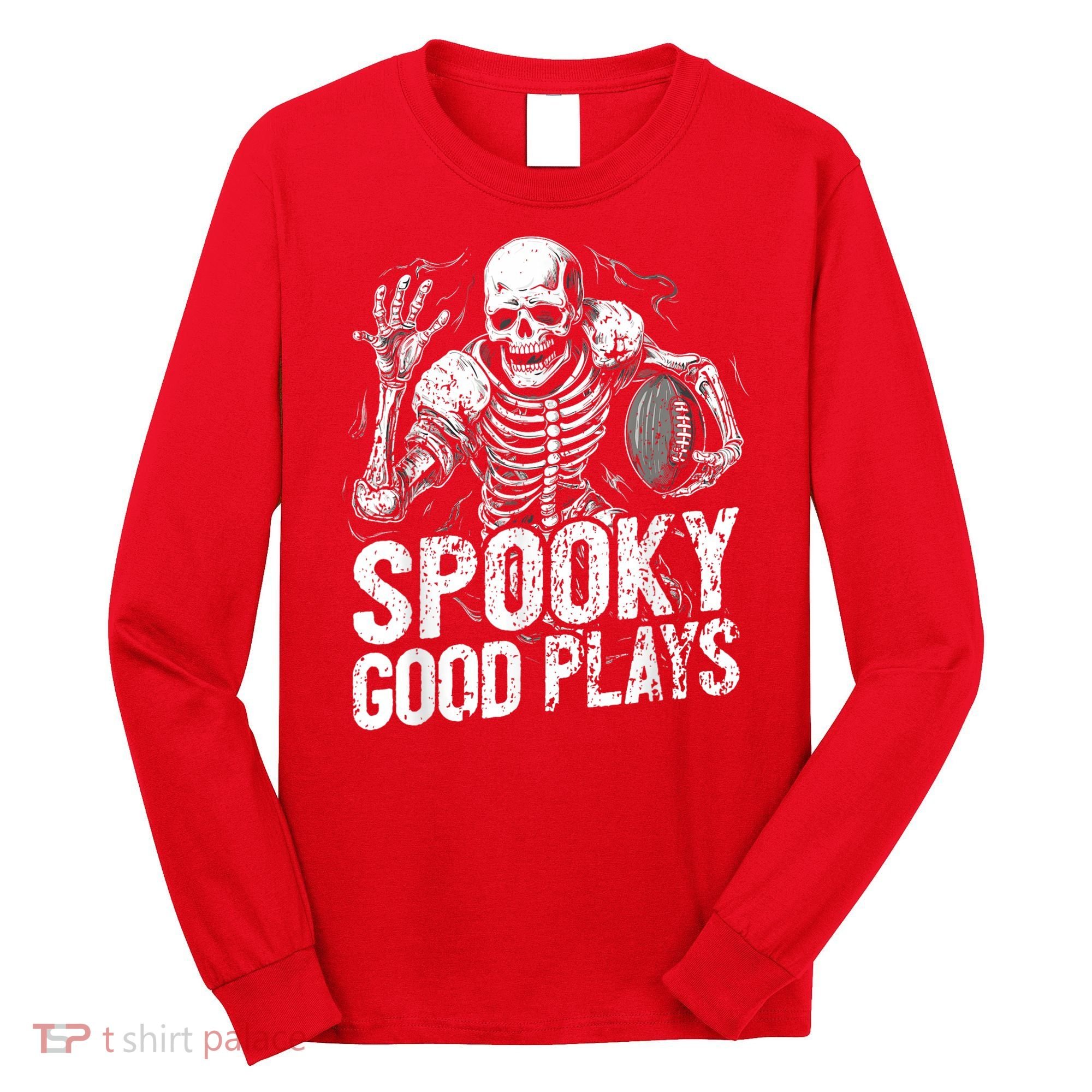 Football Halloween Long Sleeve Shirt