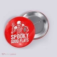 Football Halloween Button thumb 0
