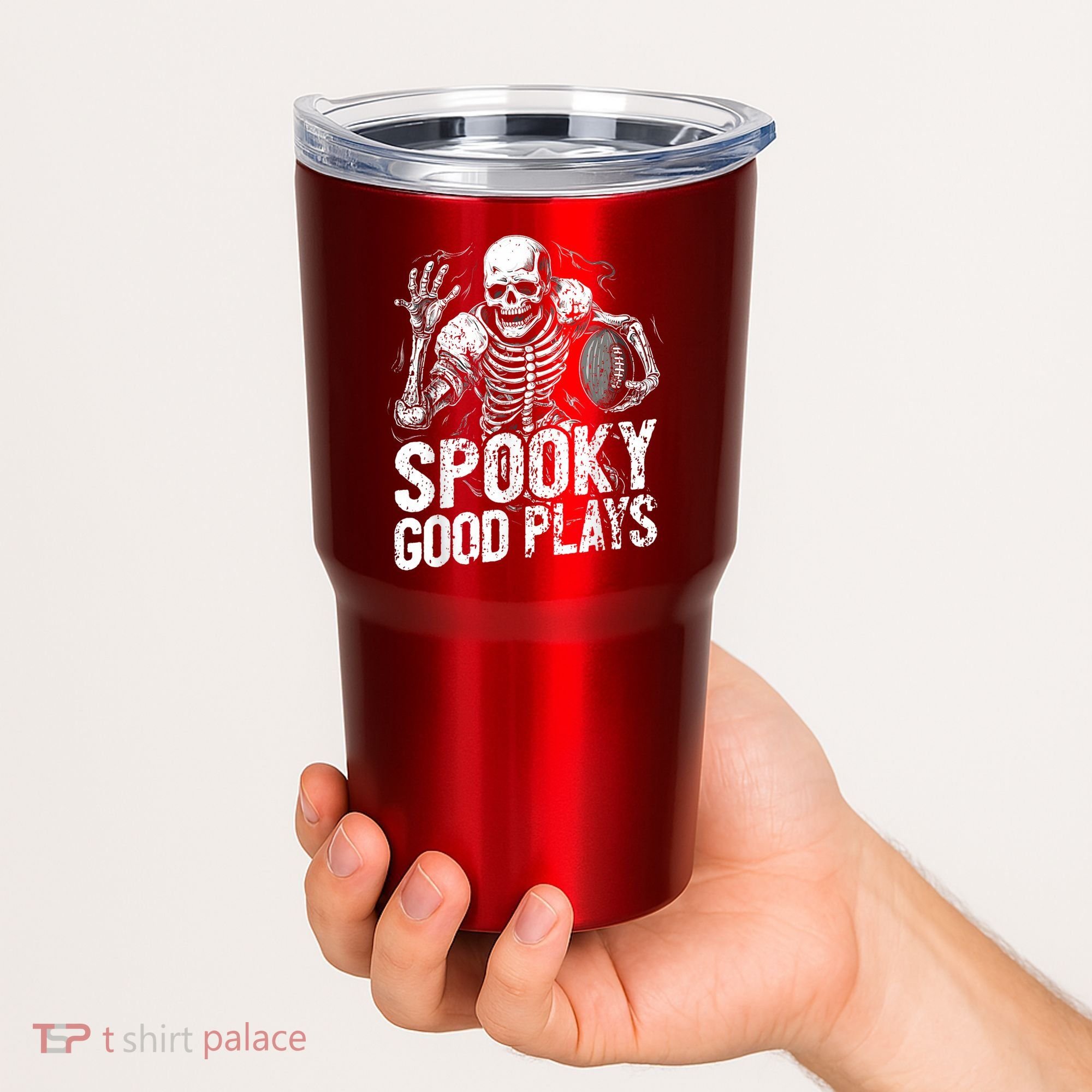 Football Halloween Tumbler