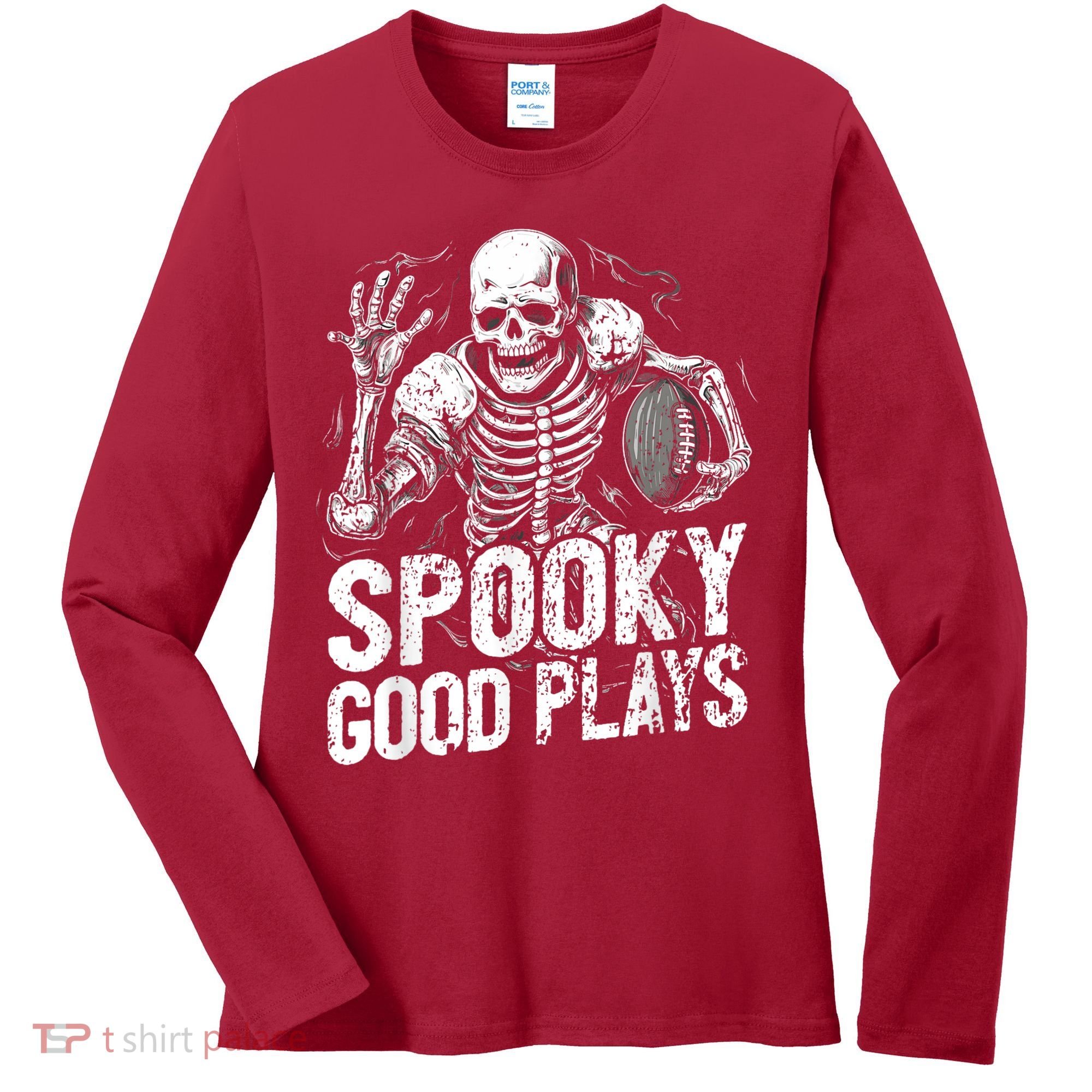 Football Halloween Women's Long Sleeve Shirt
