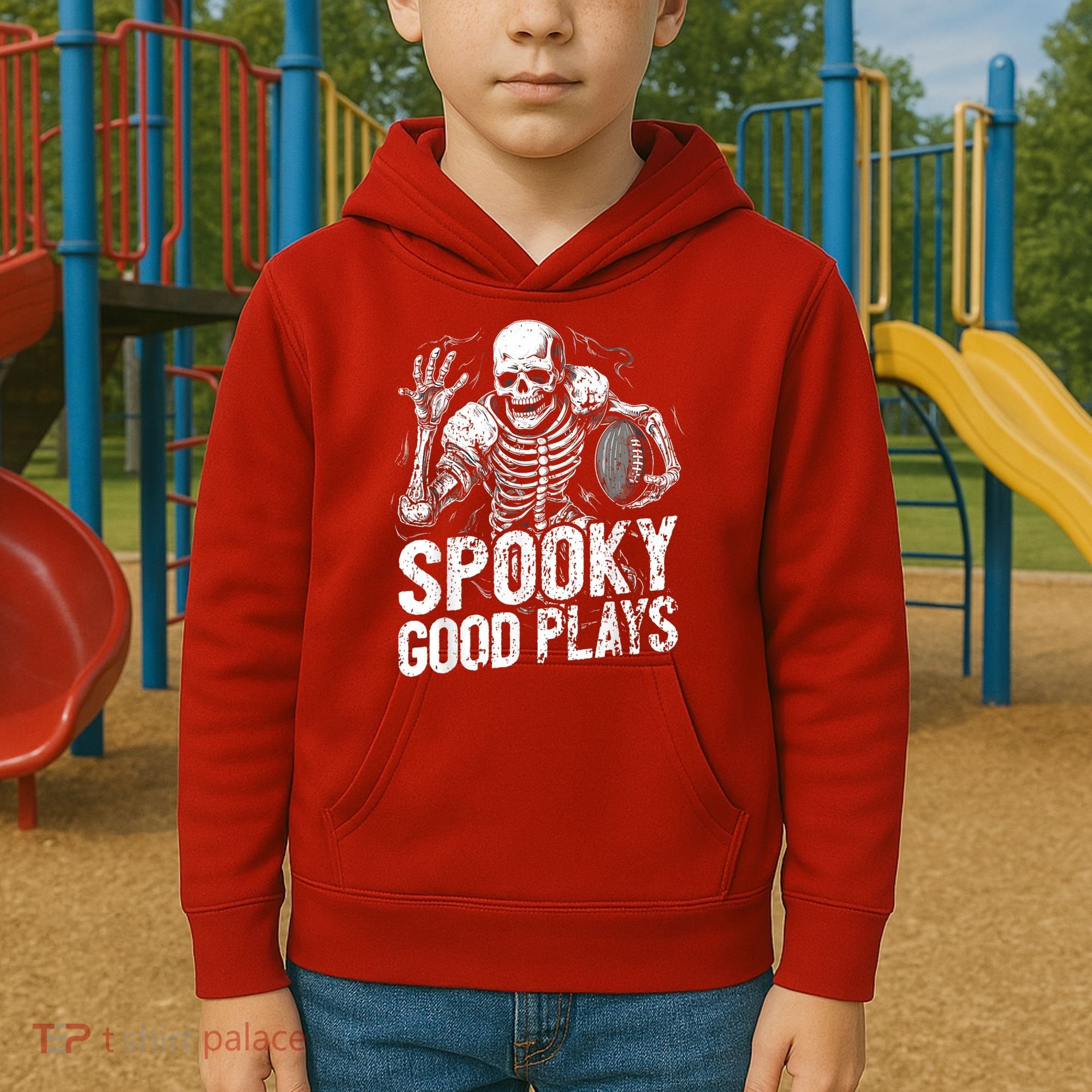 Football Halloween Kids Hoodie