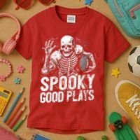 Football Halloween Kids T-Shirt thumb 3