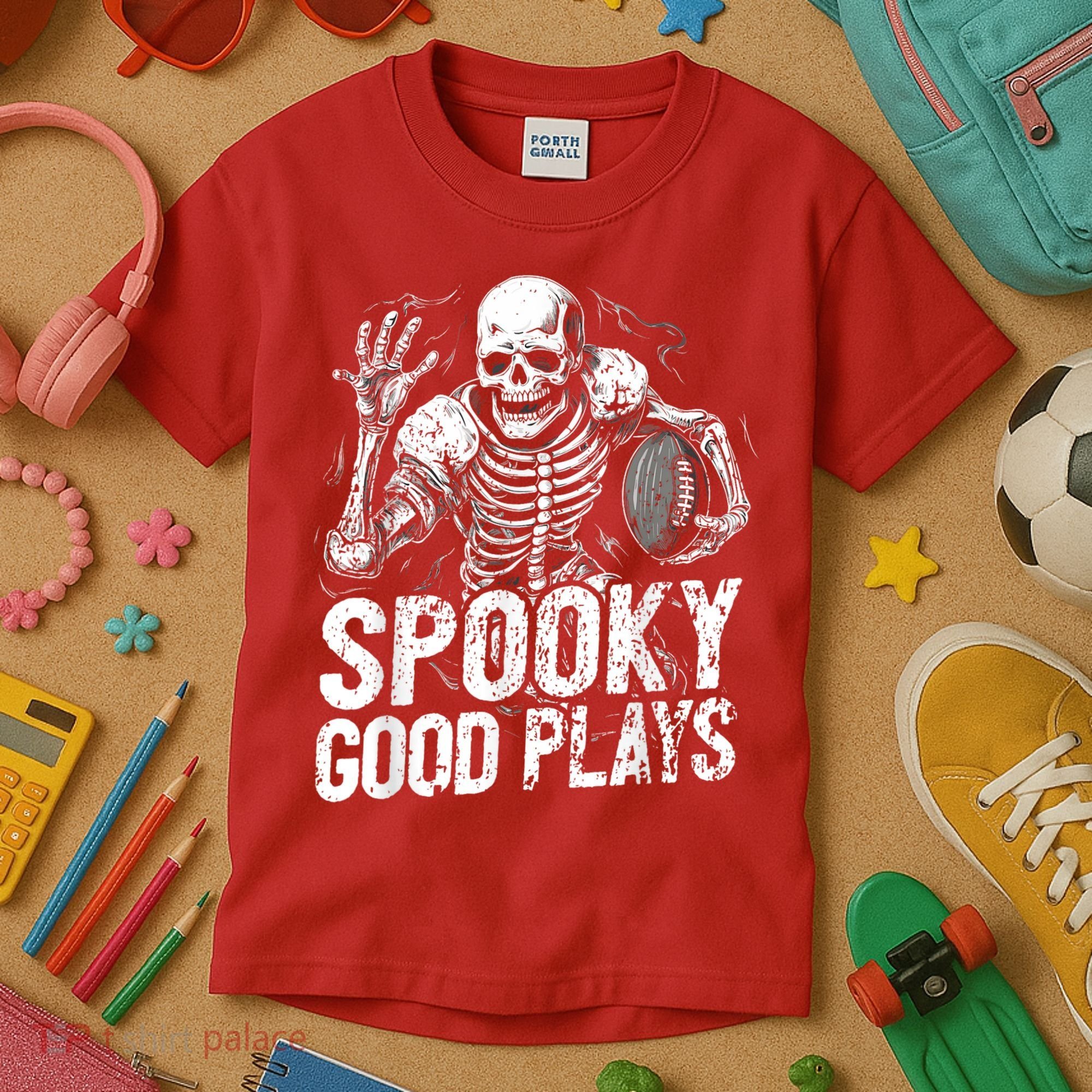 Football Halloween Kids T-Shirt