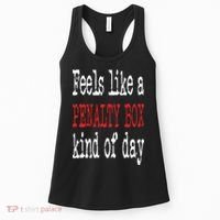 Funny Hockey Feels Like a Penalty Box Day Hockey Player Women's Tank Top thumb 0