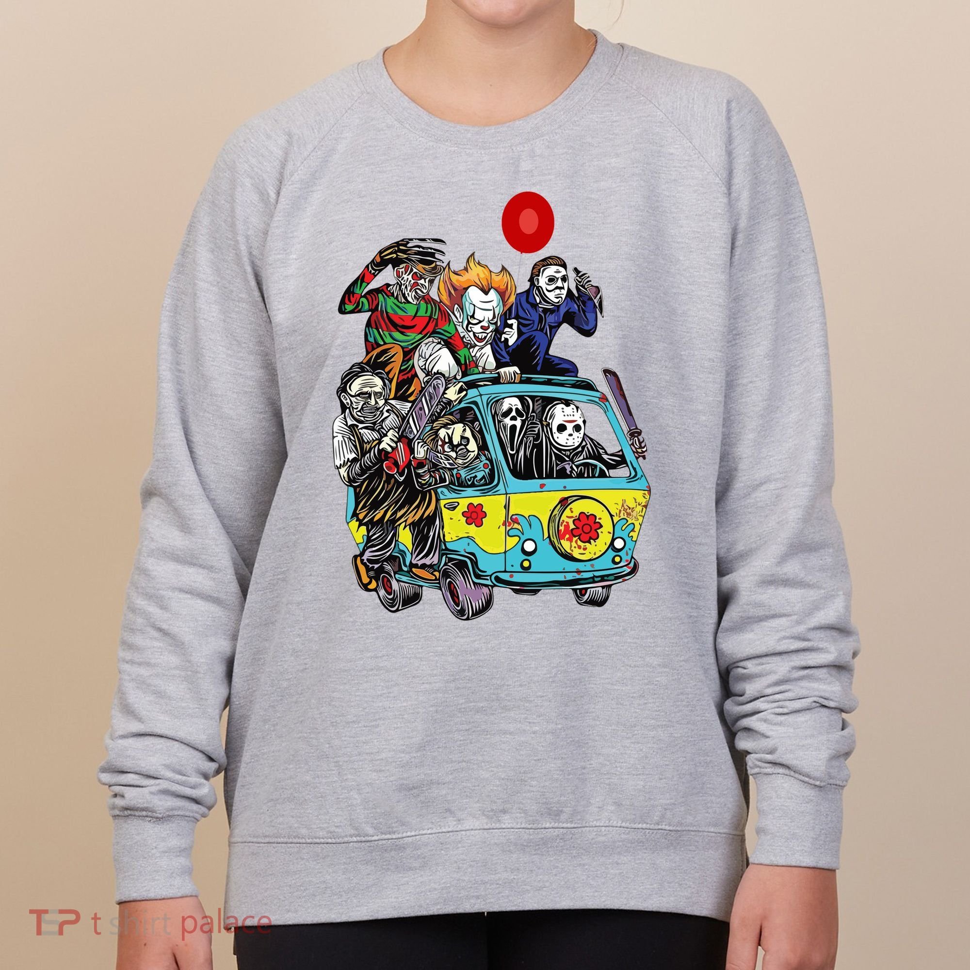 Funny Halloween Friends Gift Women's Sweatshirt
