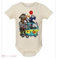 Funny Halloween Friends Gift Baby Bodysuit thumb 0