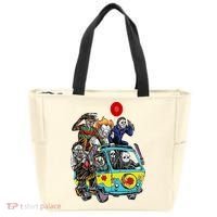 Funny Halloween Friends Gift Tote Bag thumb 0