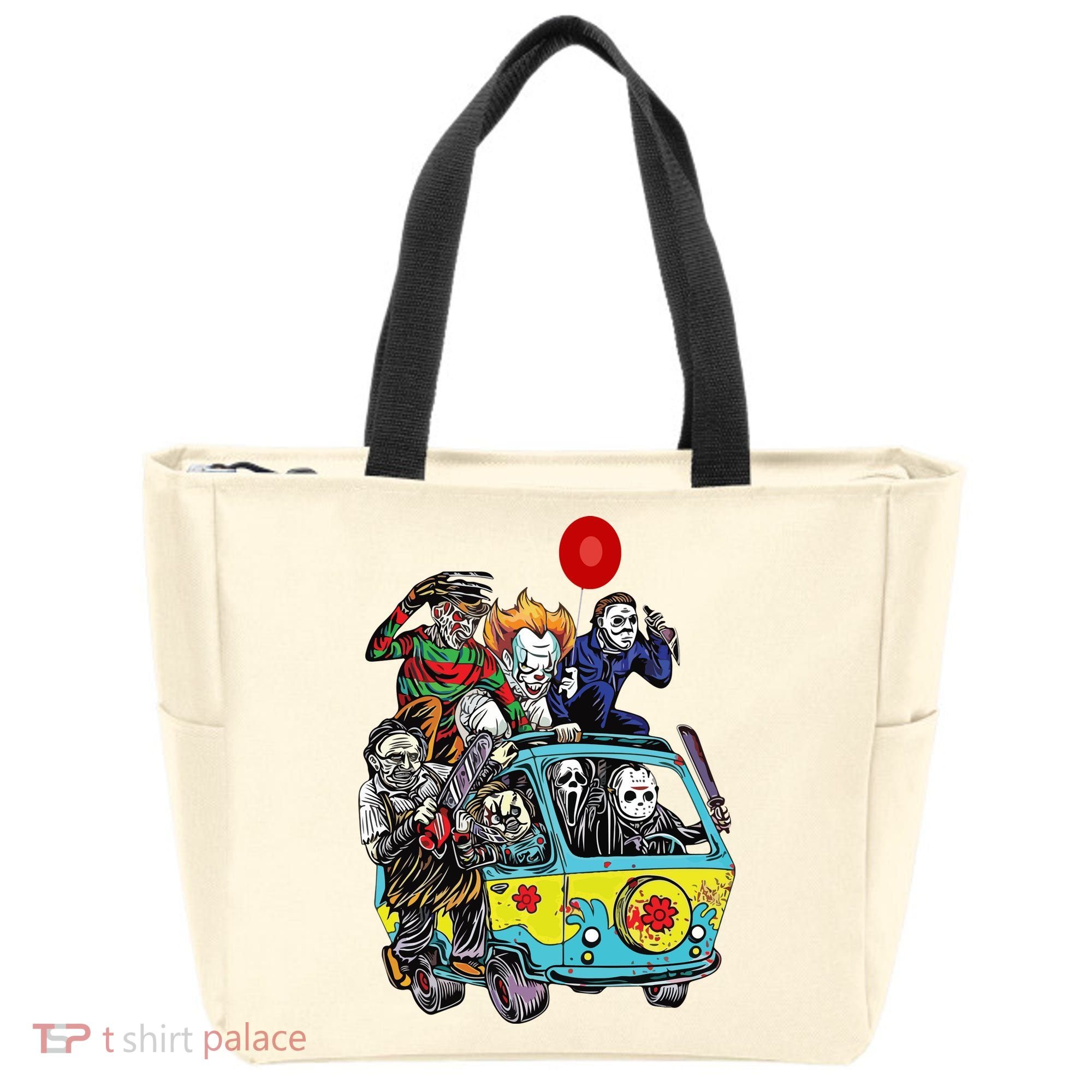Funny Halloween Friends Gift Tote Bag