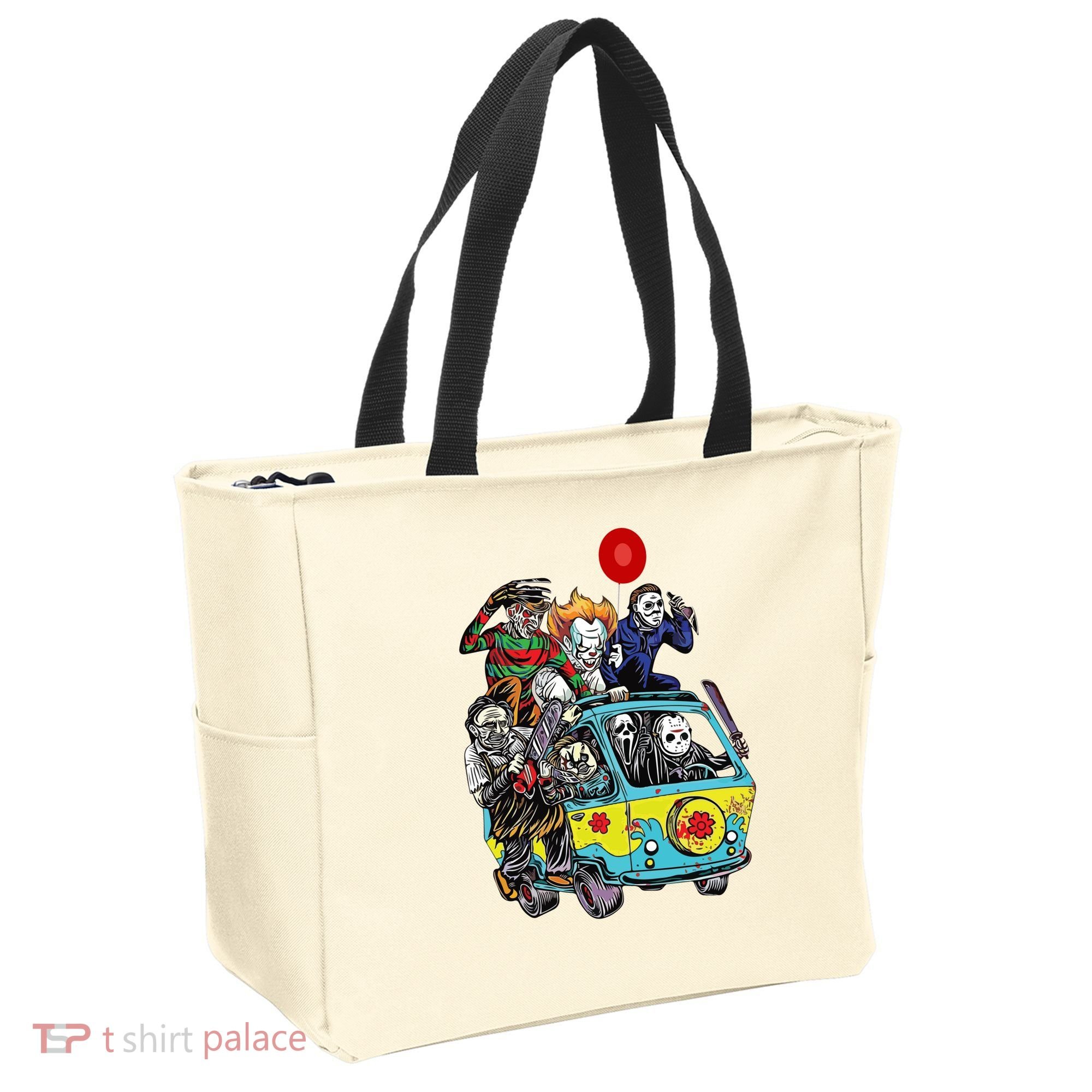 Funny Halloween Friends Gift Tote Bag