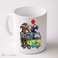 Funny Halloween Friends Gift Coffee Mug thumb 0
