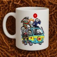 Funny Halloween Friends Gift Coffee Mug thumb 2