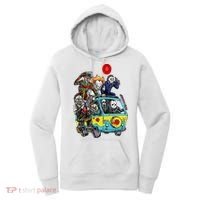Funny Halloween Friends Gift Women's Hoodie thumb 0