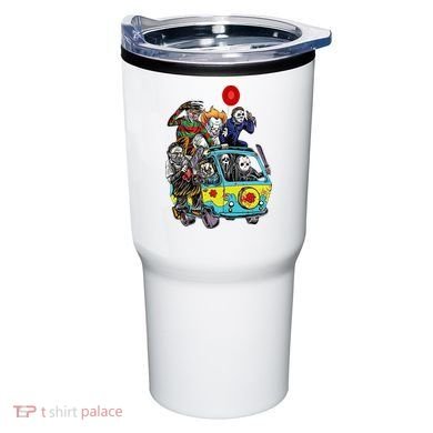 Funny Halloween Friends Gift Tumbler