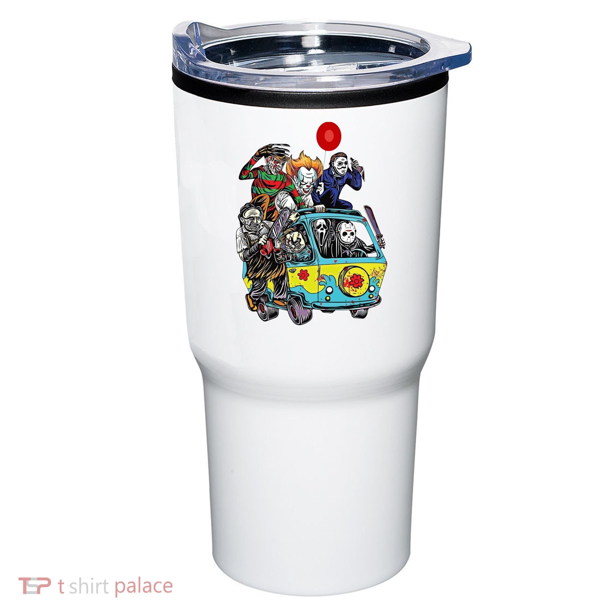 Funny Halloween Friends Gift Tumbler