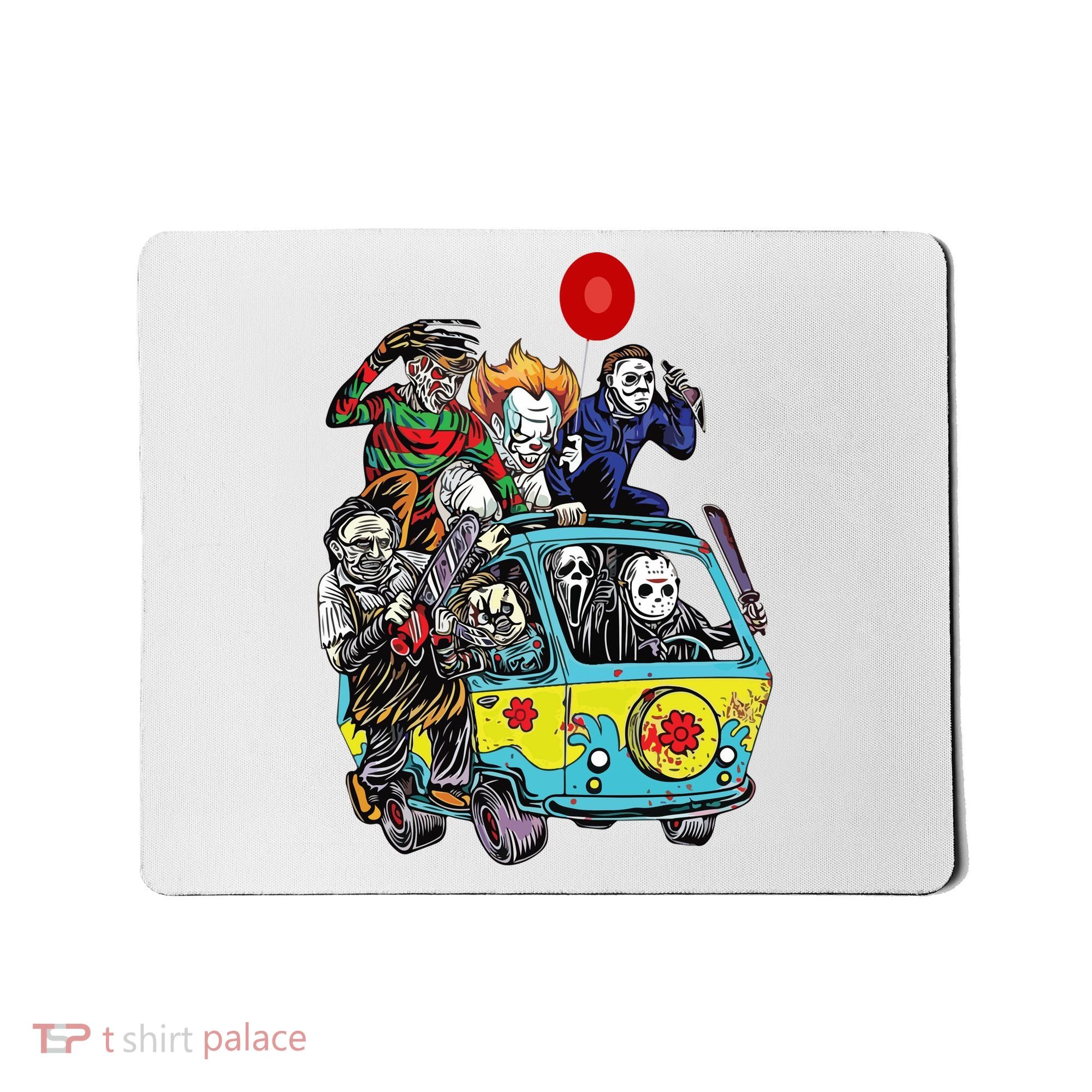 Funny Halloween Friends Gift Mousepad