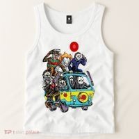 Funny Halloween Friends Gift Tank Top thumb 2