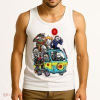 Funny Halloween Friends Gift Tank Top thumb 3