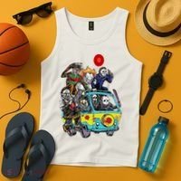 Funny Halloween Friends Gift Tank Top thumb 4