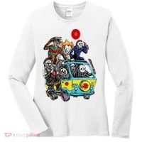 Funny Halloween Friends Gift Women's Long Sleeve Shirt thumb 0