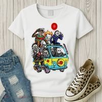 Funny Halloween Friends Gift Women's T-Shirt thumb 3