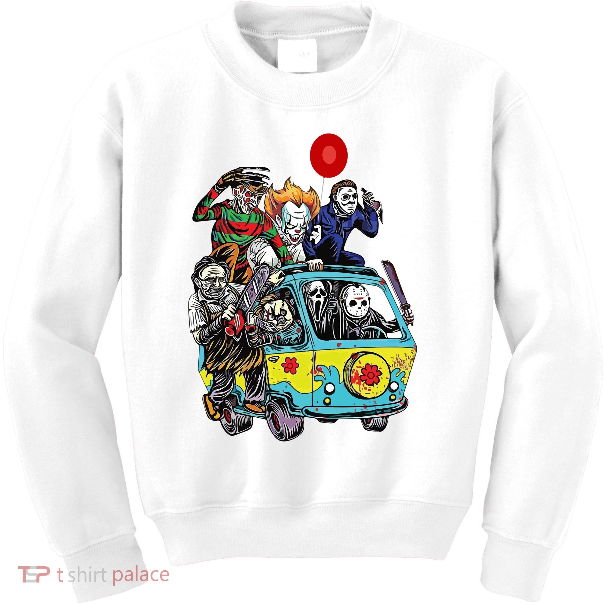 Funny Halloween Friends Gift Kids Sweatshirt