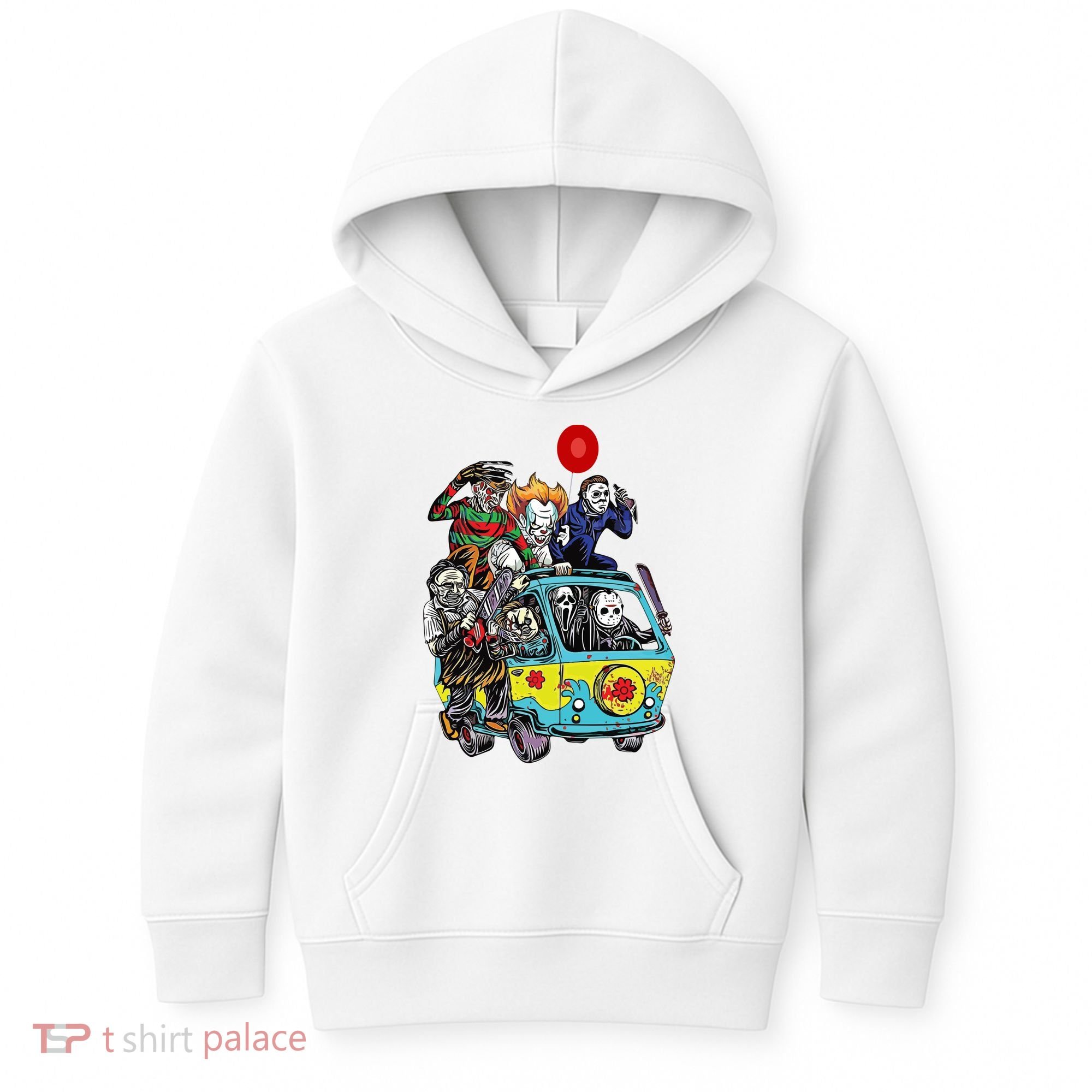 Funny Halloween Friends Gift Kids Hoodie