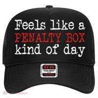 Funny Hockey Feels Like A Penalty Box Day Hockey Player Hat thumb 0