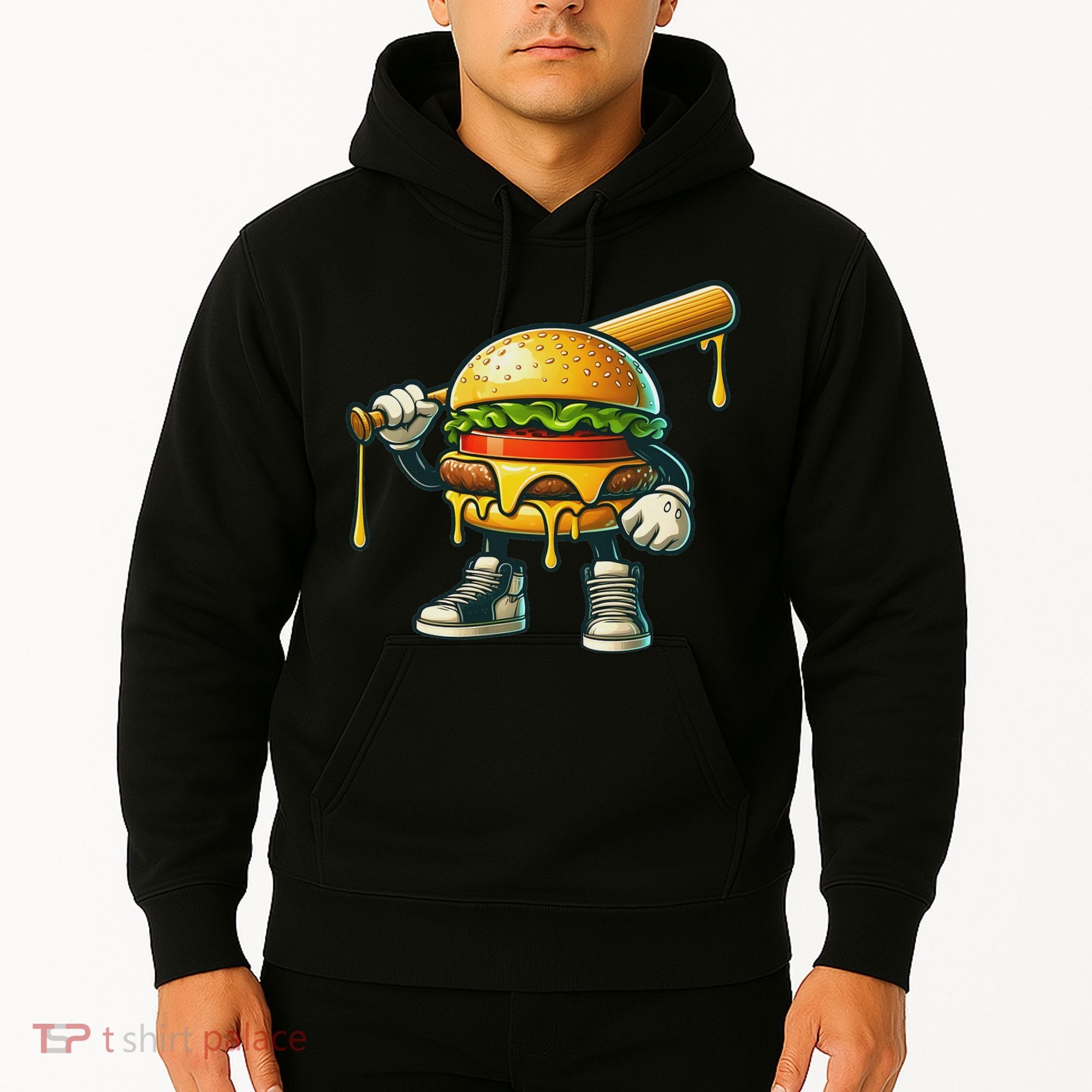 Funny Hamburger For Women Cheeseburger Lover Hoodie