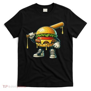 Funny Hamburger For Women Cheeseburger Lover T-Shirt