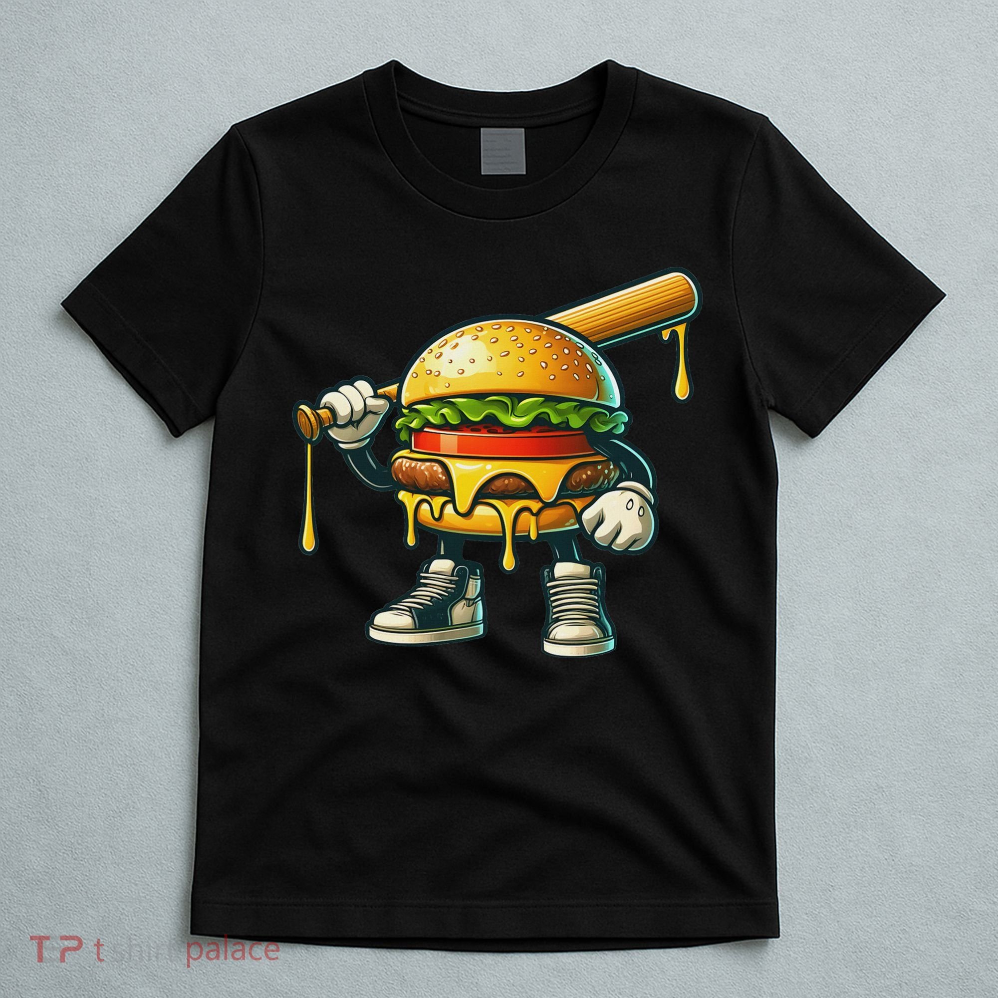 Funny Hamburger For Women Cheeseburger Lover T-Shirt
