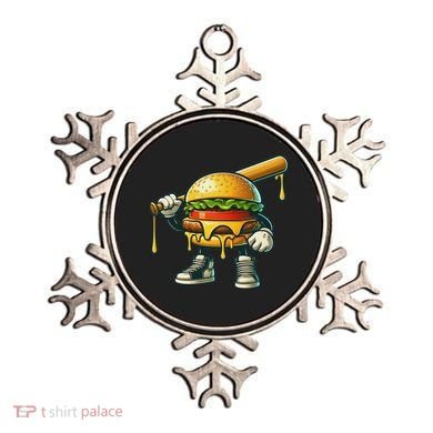 Funny Hamburger For Women Cheeseburger Lover Ornament