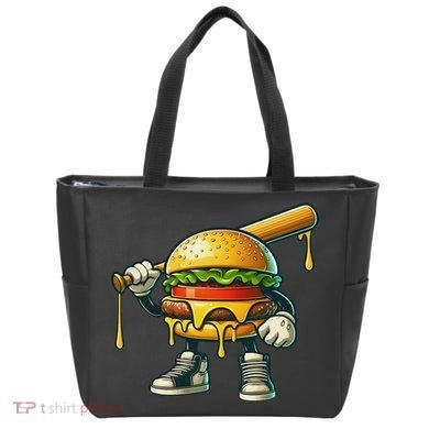 Funny Hamburger For Women Cheeseburger Lover Tote Bag