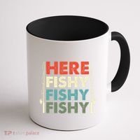 Fish Hunting Fishing Fishrod Fisherman Coffee Mug thumb 1