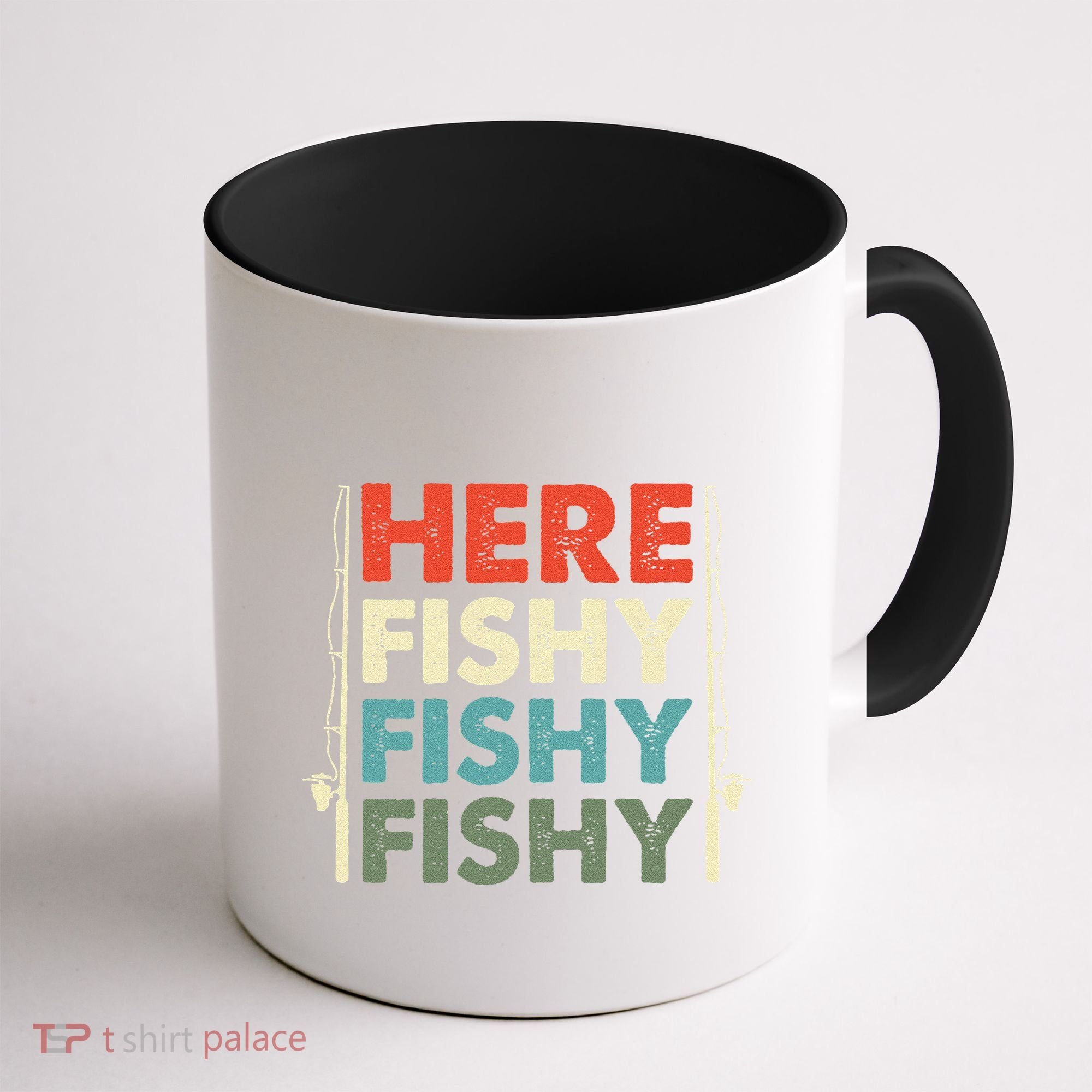 Fish Hunting Fishing Fishrod Fisherman Coffee Mug