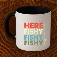 Fish Hunting Fishing Fishrod Fisherman Coffee Mug thumb 2