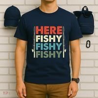 Fish Hunting Fishing Fishrod Fisherman T-Shirt thumb 6