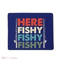 Fish Hunting Fishing Fishrod Fisherman Mousepad thumb 0