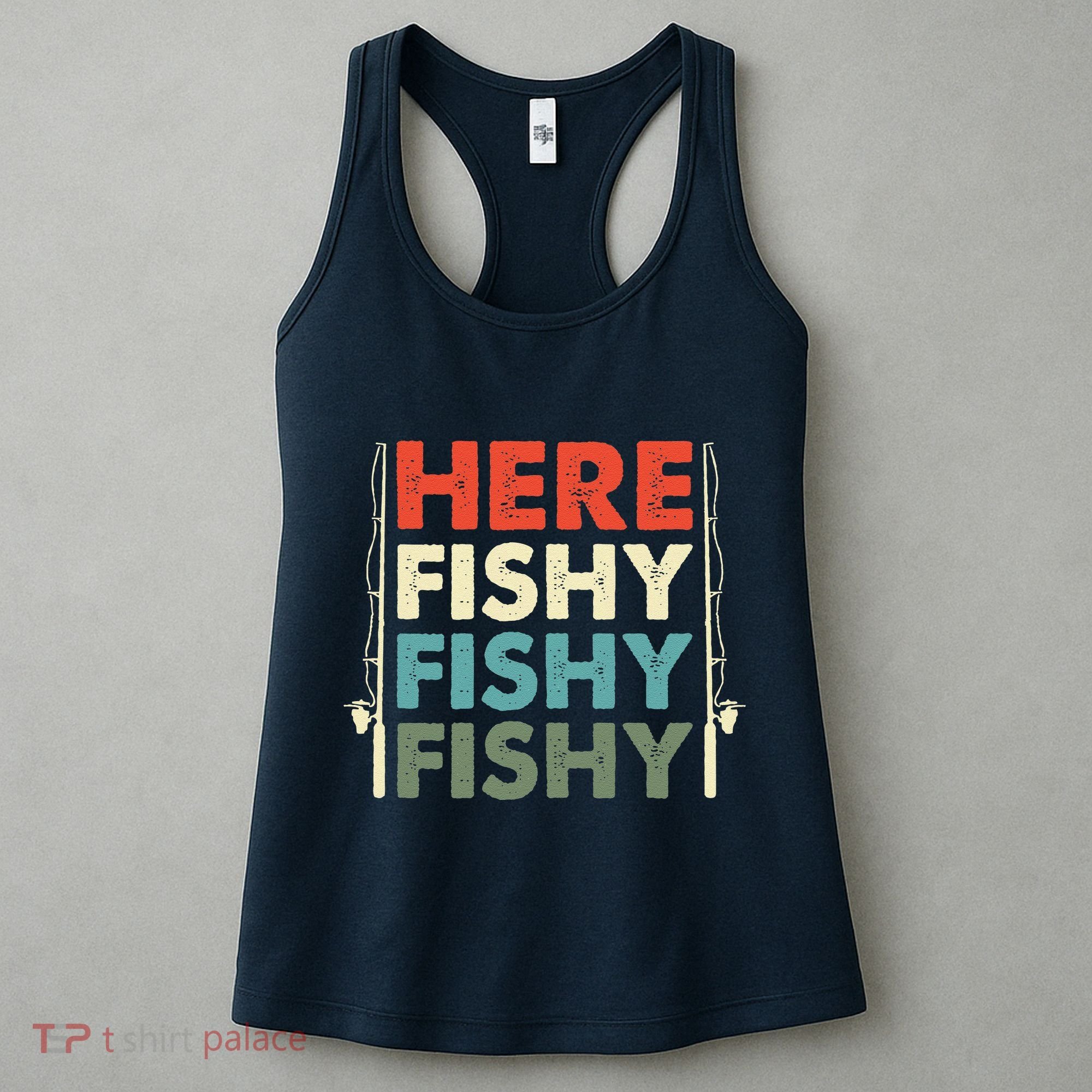 Fish Hunting Fishing Fishrod Fisherman Women's Tank Top