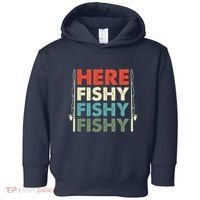 Fish Hunting Fishing Fishrod Fisherman Toddler Hoodie thumb 0
