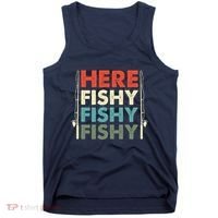 Fish Hunting Fishing Fishrod Fisherman Tank Top thumb 0