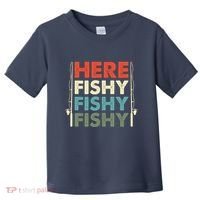 Fish Hunting Fishing Fishrod Fisherman Toddler T-Shirt thumb 0