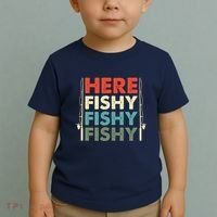 Fish Hunting Fishing Fishrod Fisherman Toddler T-Shirt thumb 2