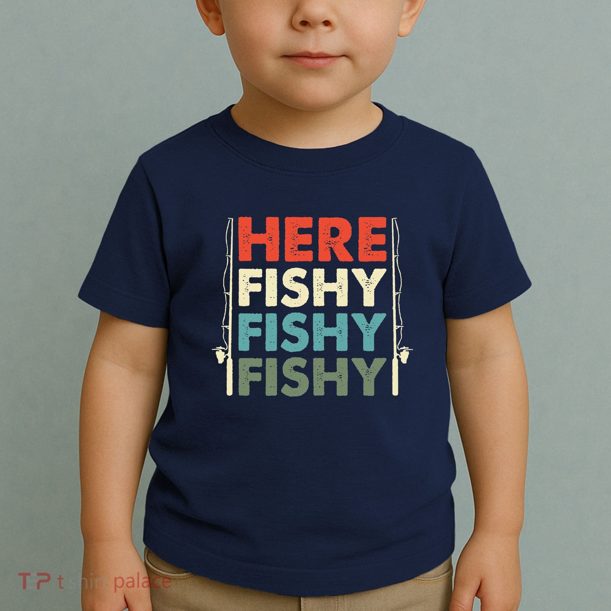Fish Hunting Fishing Fishrod Fisherman Toddler T-Shirt