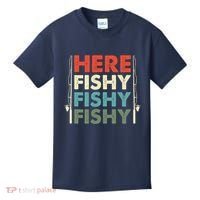 Fish Hunting Fishing Fishrod Fisherman Kids T-Shirt thumb 0