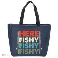 Fish Hunting Fishing Fishrod Fisherman Tote Bag thumb 0
