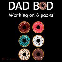 Fun Holiday Funny Donut Dad Bod Working On Six 6 Packs Meaningful Gift Coffee Mug thumb 5
