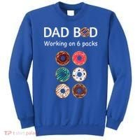 Fun Holiday Funny Donut Dad Bod Working On Six 6 Packs Meaningful Gift Sweatshirt thumb 0