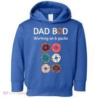 Fun Holiday Funny Donut Dad Bod Working On Six 6 Packs Meaningful Gift Toddler Hoodie thumb 0