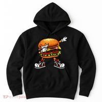 Funny Hamburger For Men Women Cheeseburger Fast Food Hoodie thumb 0